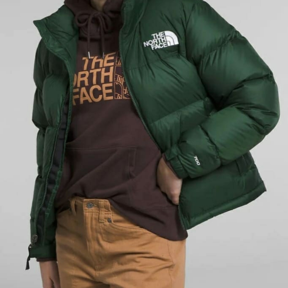 Limited Price Drop-North Face Women's 1996 Retro Nuptse Jacket Pine Needle Small - Picture 2 of 8